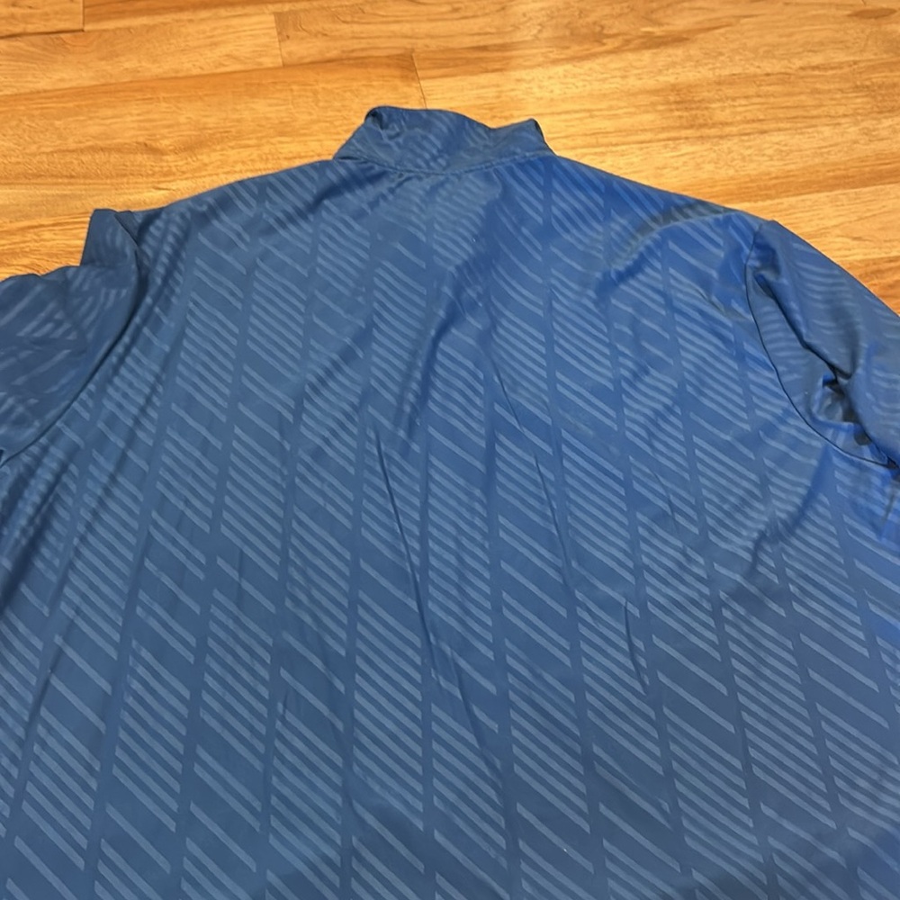 2XL bundle short sleeve blue polo and gray quarter zip. Nike - Picture 7 of 7